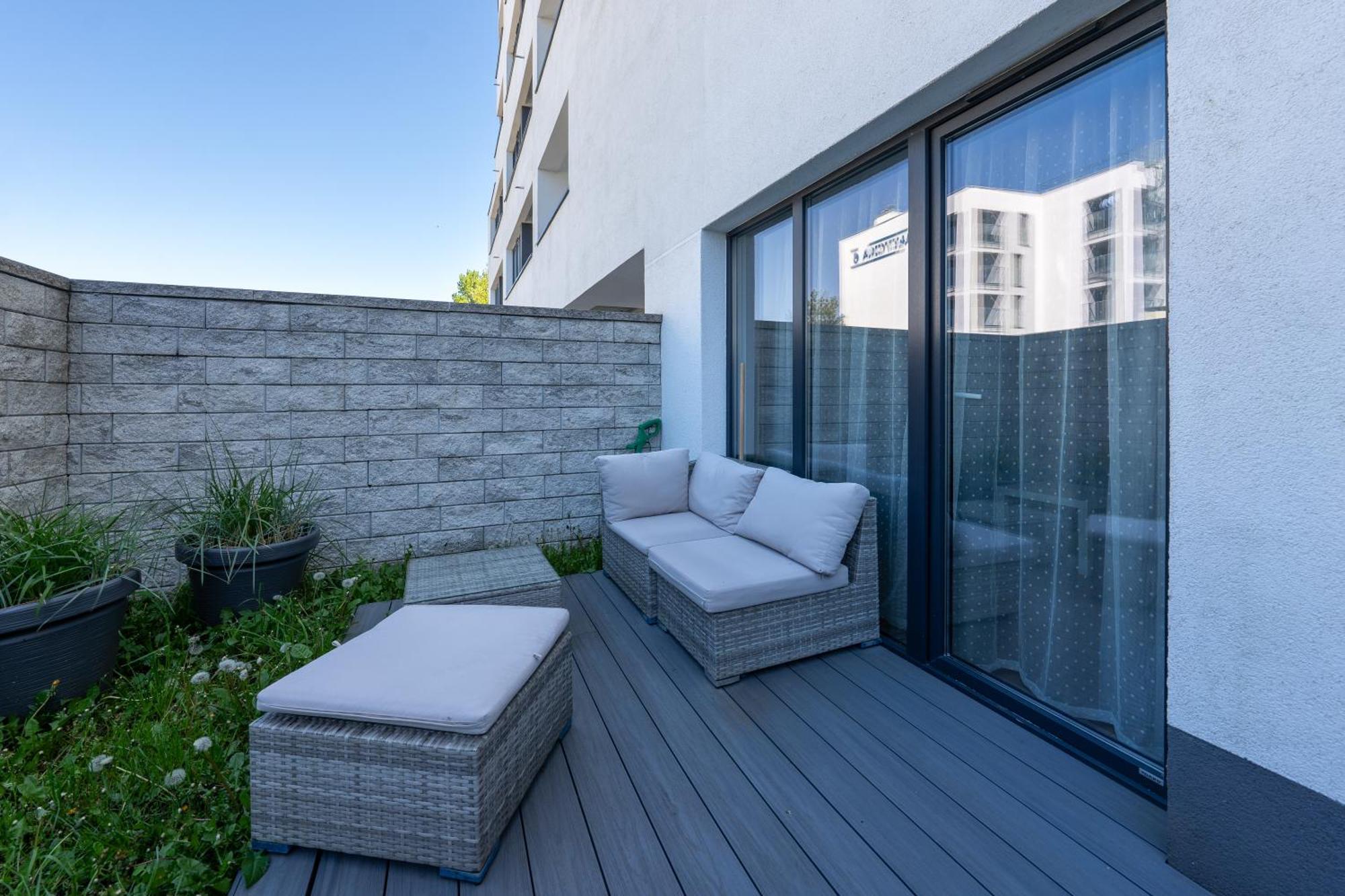 Apartament Bałtycka z ogródkiem Kołobrzeg Exterior foto